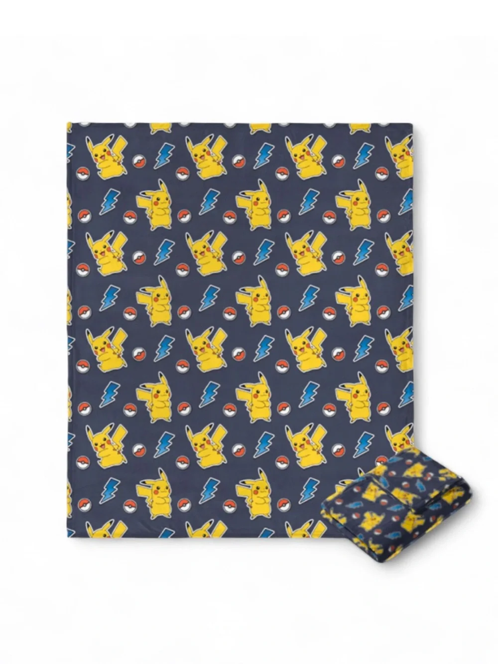 Pokemon Pikachu Silky Soft Throw Blanket (NWT)